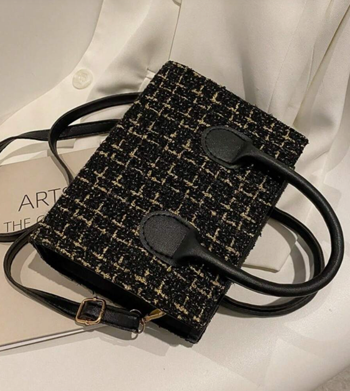 Casual Double Handle Square Bag